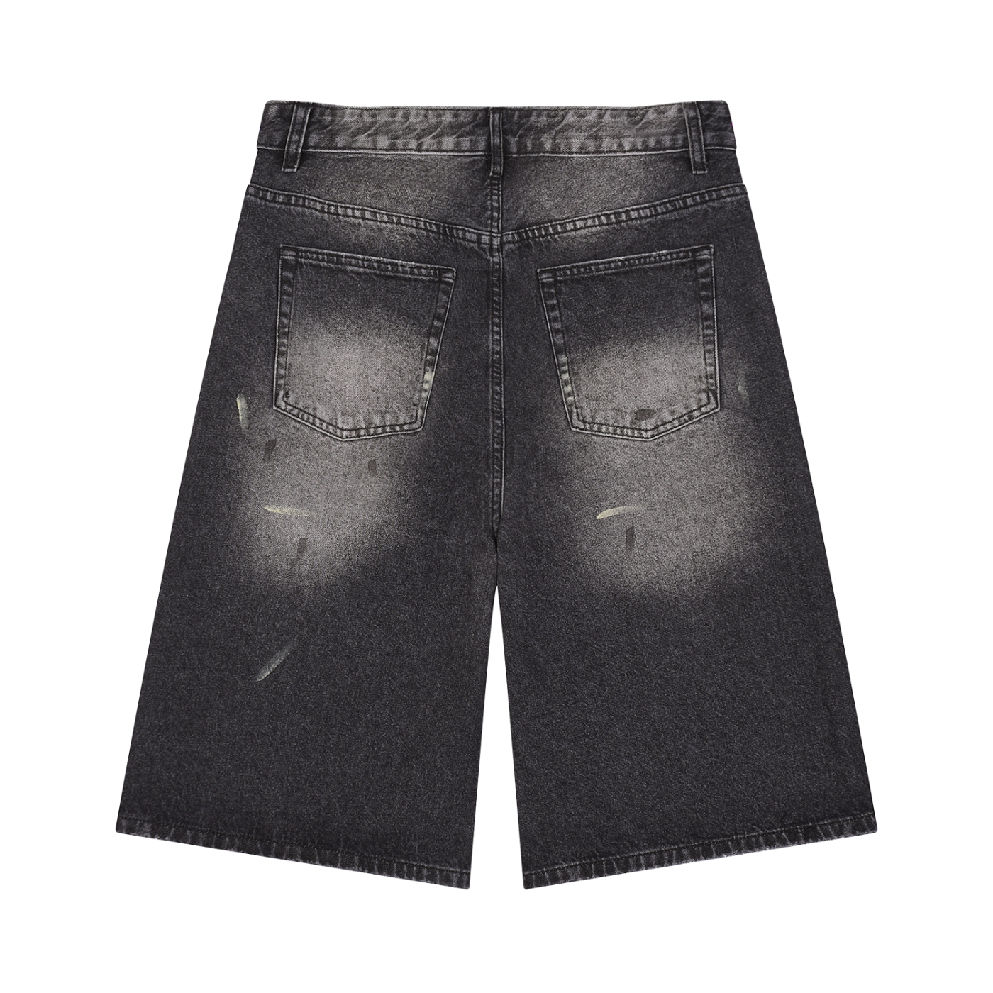 Men’s Vintage Wide Leg Denim Shorts